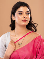 Golden chain with pendant