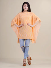 Yellow & White  kaftan