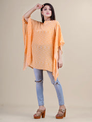 Yellow & White  kaftan