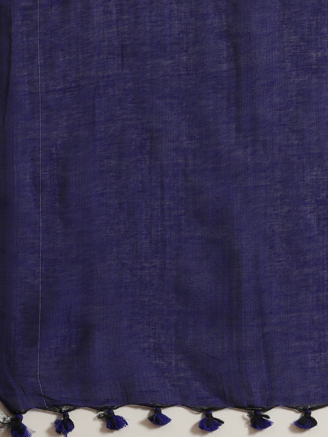 Laa Calcutta Blue pure cotton Handloom saree