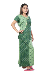 Green & Green pure cotton floral nighty