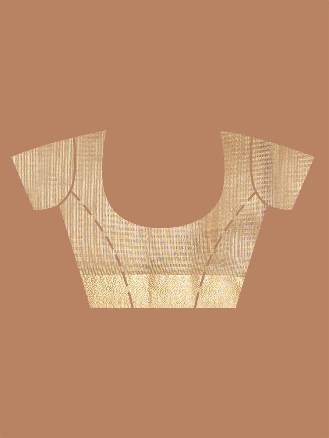 Laa Calcutta Golden zari woven Tissue Banarashi saree for women